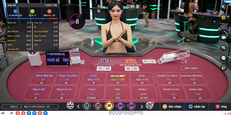 Các trò chơi casino trực tiếp top đầu