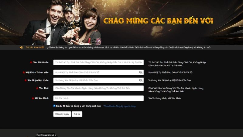 Quy trình đăng ký 88VN nhanh chóng