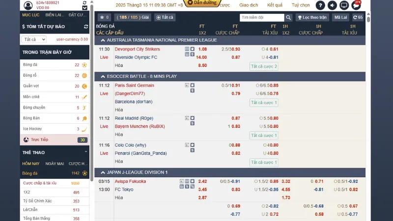 Trải nghiệm cược thể thao CMD368 nổi bật nhất